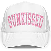 Sunkissed Trendy Summer Classic 5 Panel Mesh Snap Back Trucker Hat