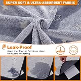 PICK FOR LIFE Washable Puppy Pads 2 Packs 104x104cm Non-Slip Reusable view 2