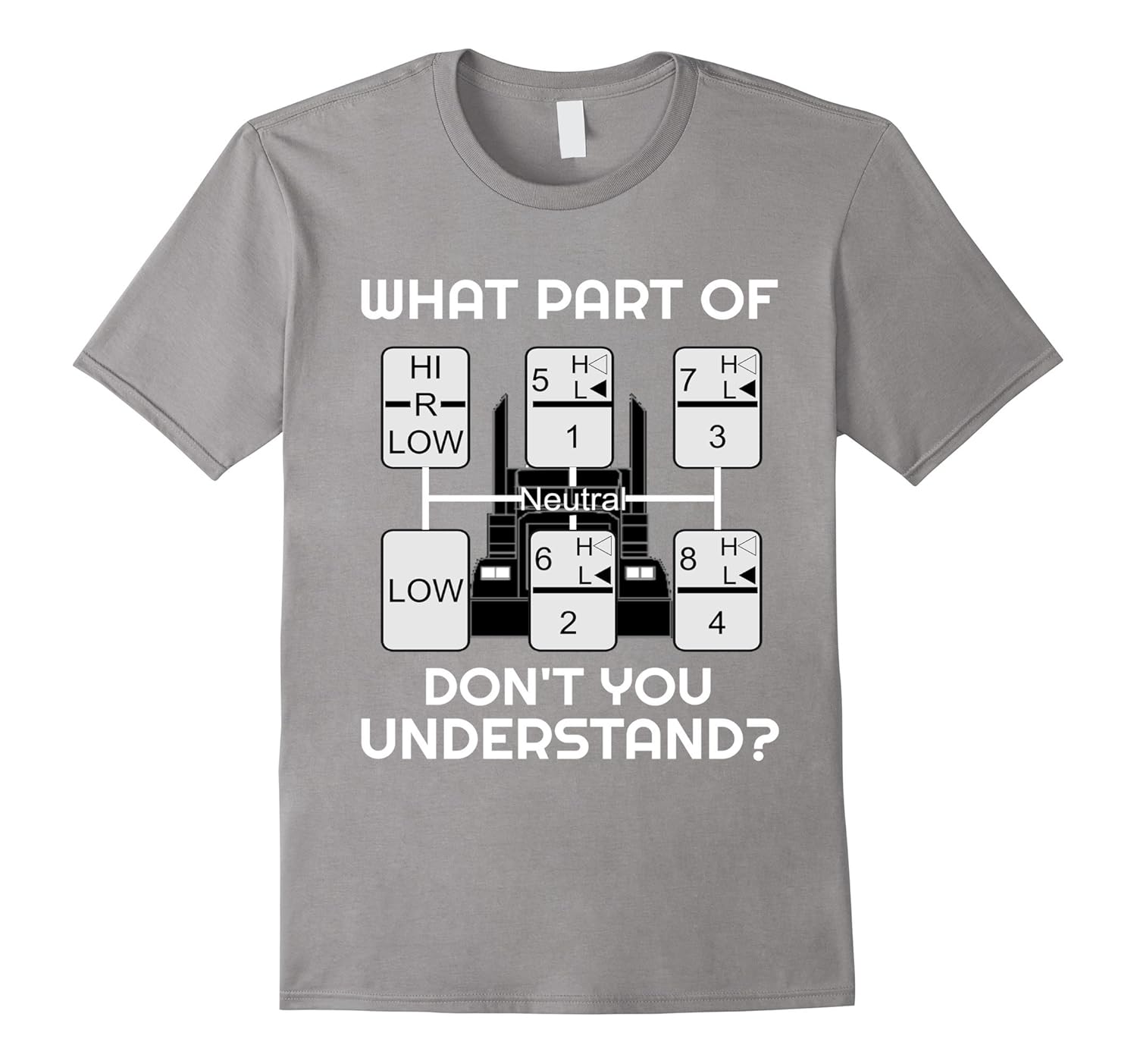 Funny Truckers Big Rig Semi Truck Driver Shirt-ANZ