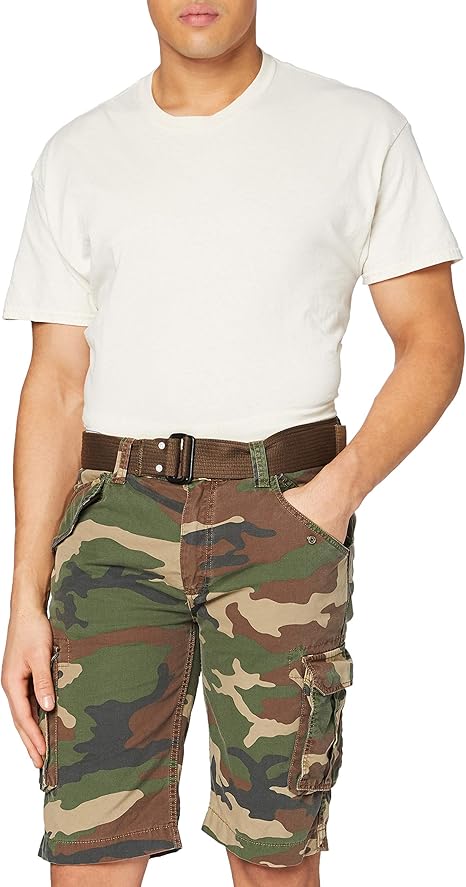 Schott NYC Short Militaire Bermuda Homme: Amazon.fr ...