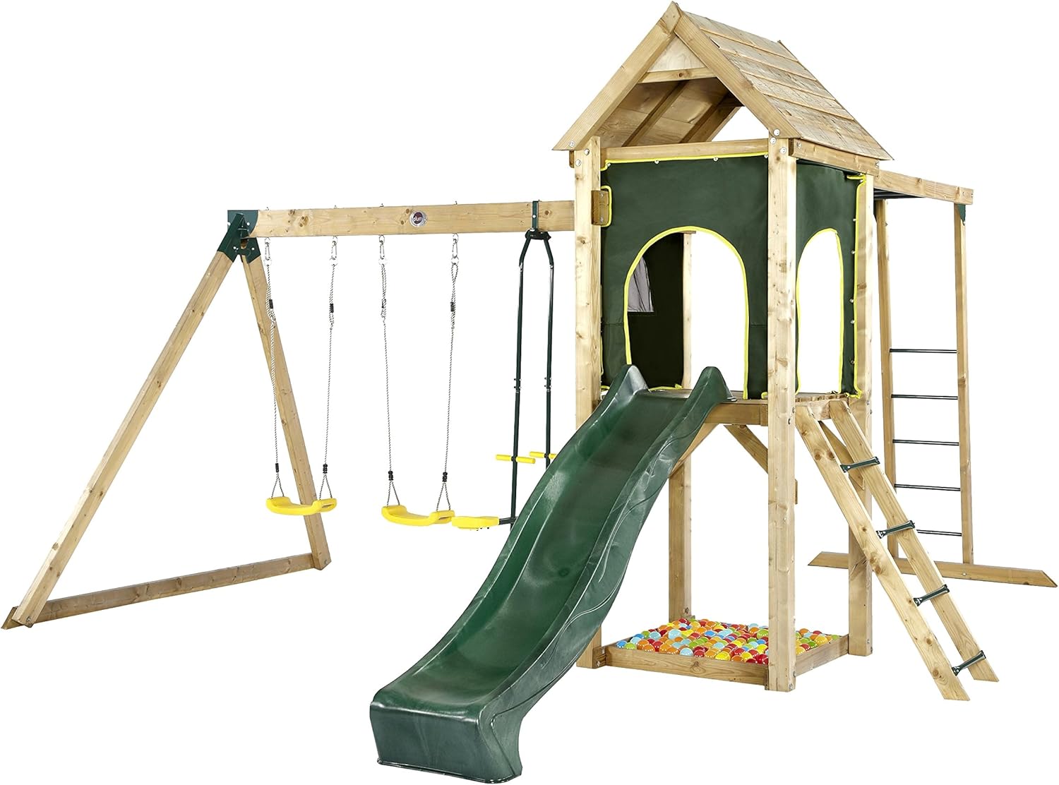 plum play climbing frame