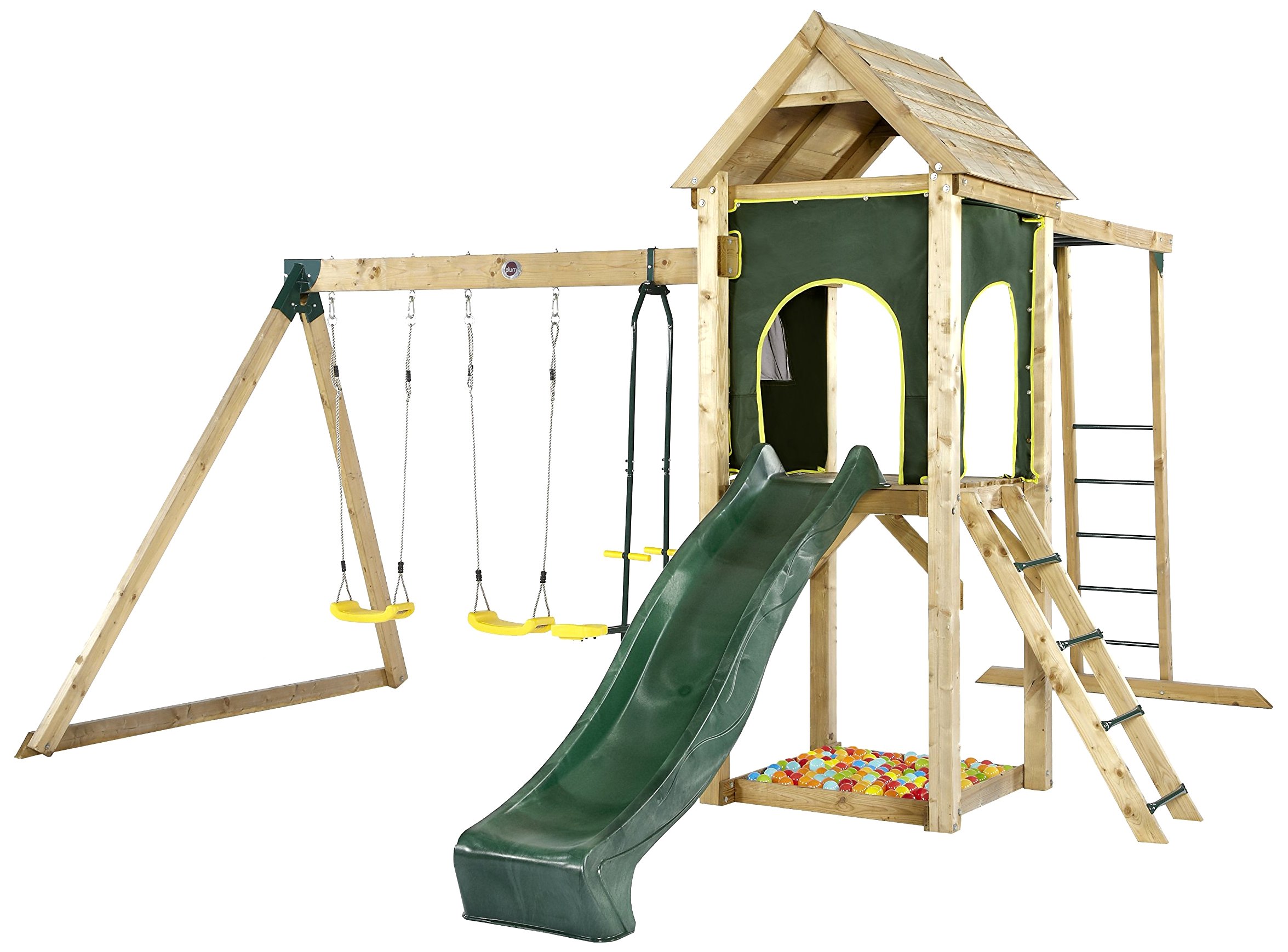 plum wooden play centre