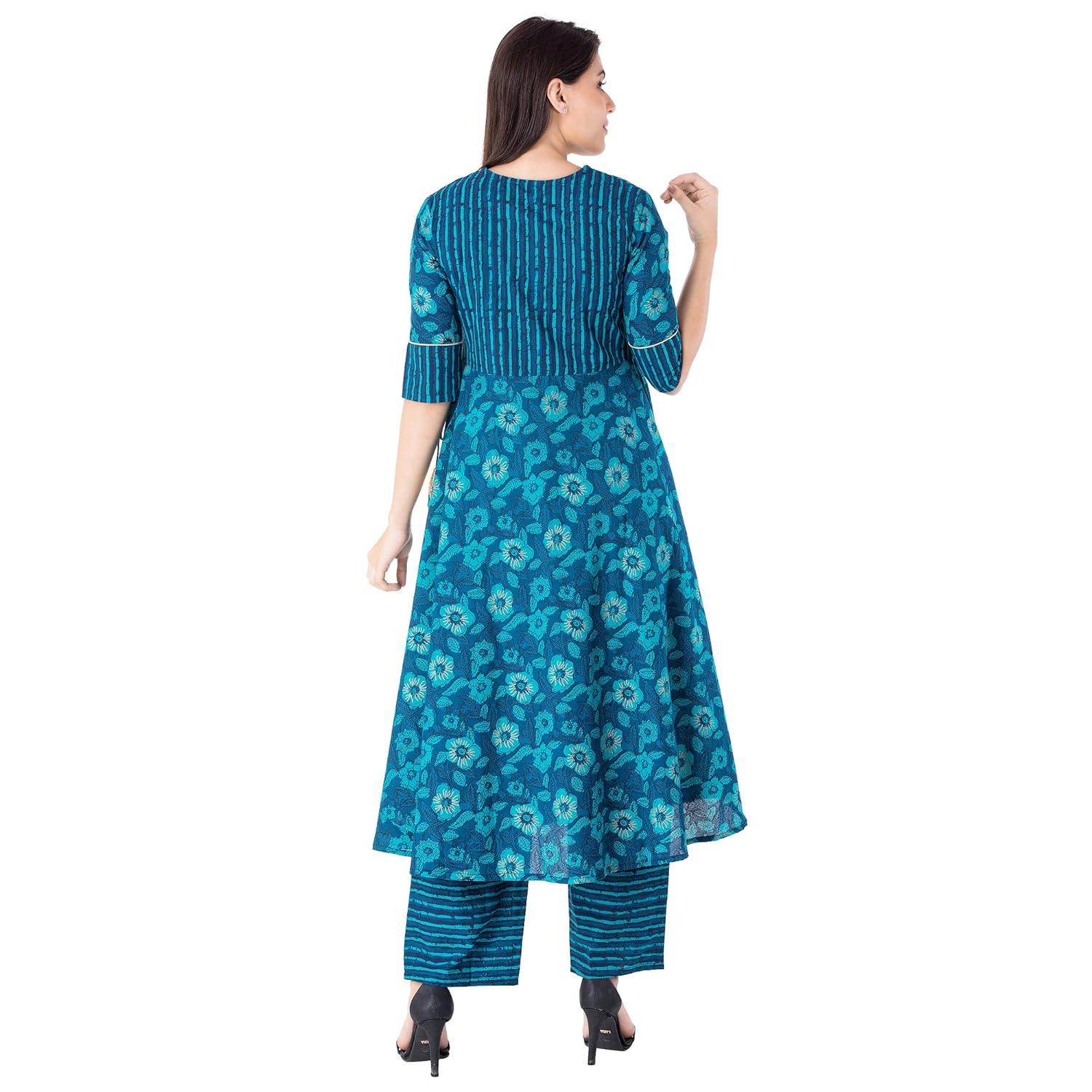 khushal women's cotton salwar suit set