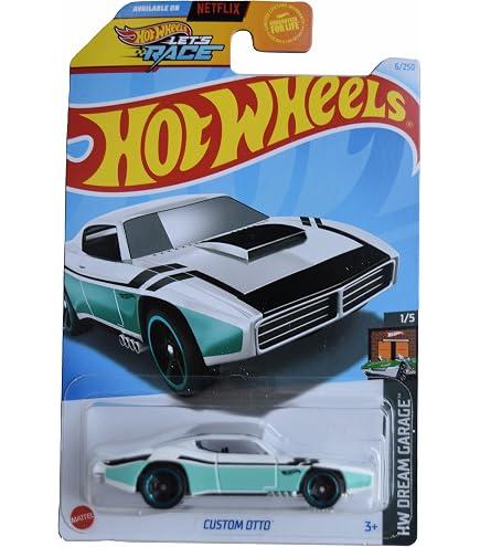 ミニカー Hot Wheels One World Custom Garage Amazon.com: Hot Wheels Custom Otto, HW Dream Garage 1/5 [Orange] 6