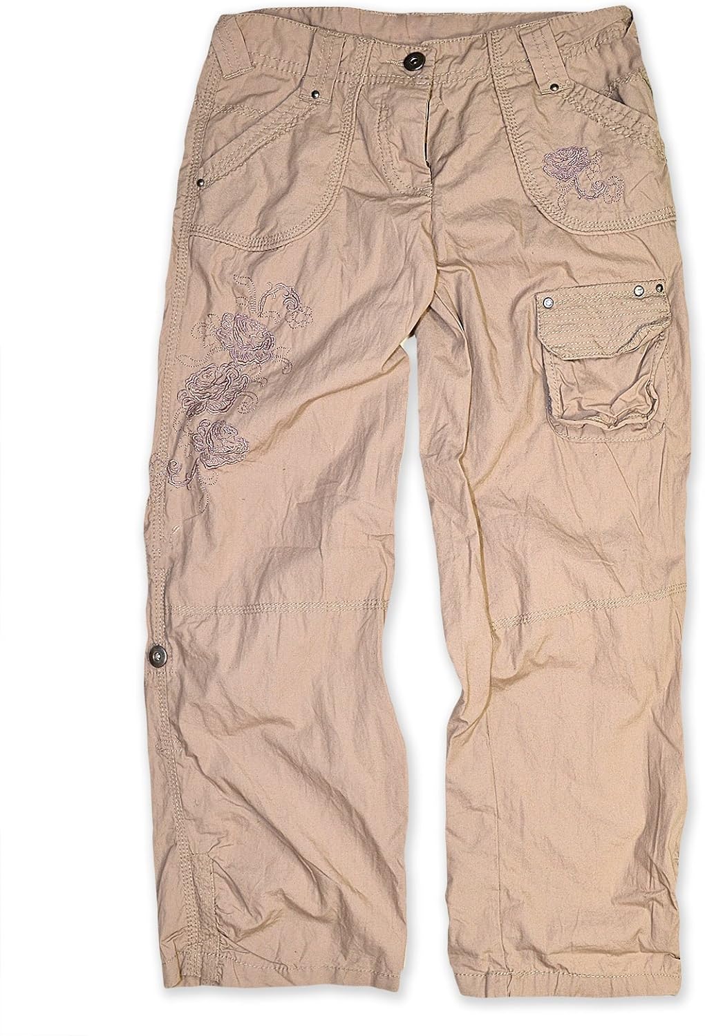 cropped combat trousers