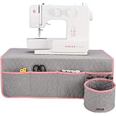 FINESUN Sewing Machine Pad,for Brother, Singer, Bernina and Most Machines (pink)