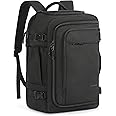 LIGHT FLIGHT Travel Backpack Carry On Flight Approved TSA Friendly Backpack Water-resistant Lightweight Business Large Weekender Bag Casual Daypack 17.3" Laptop Backpack for Men Women,Black