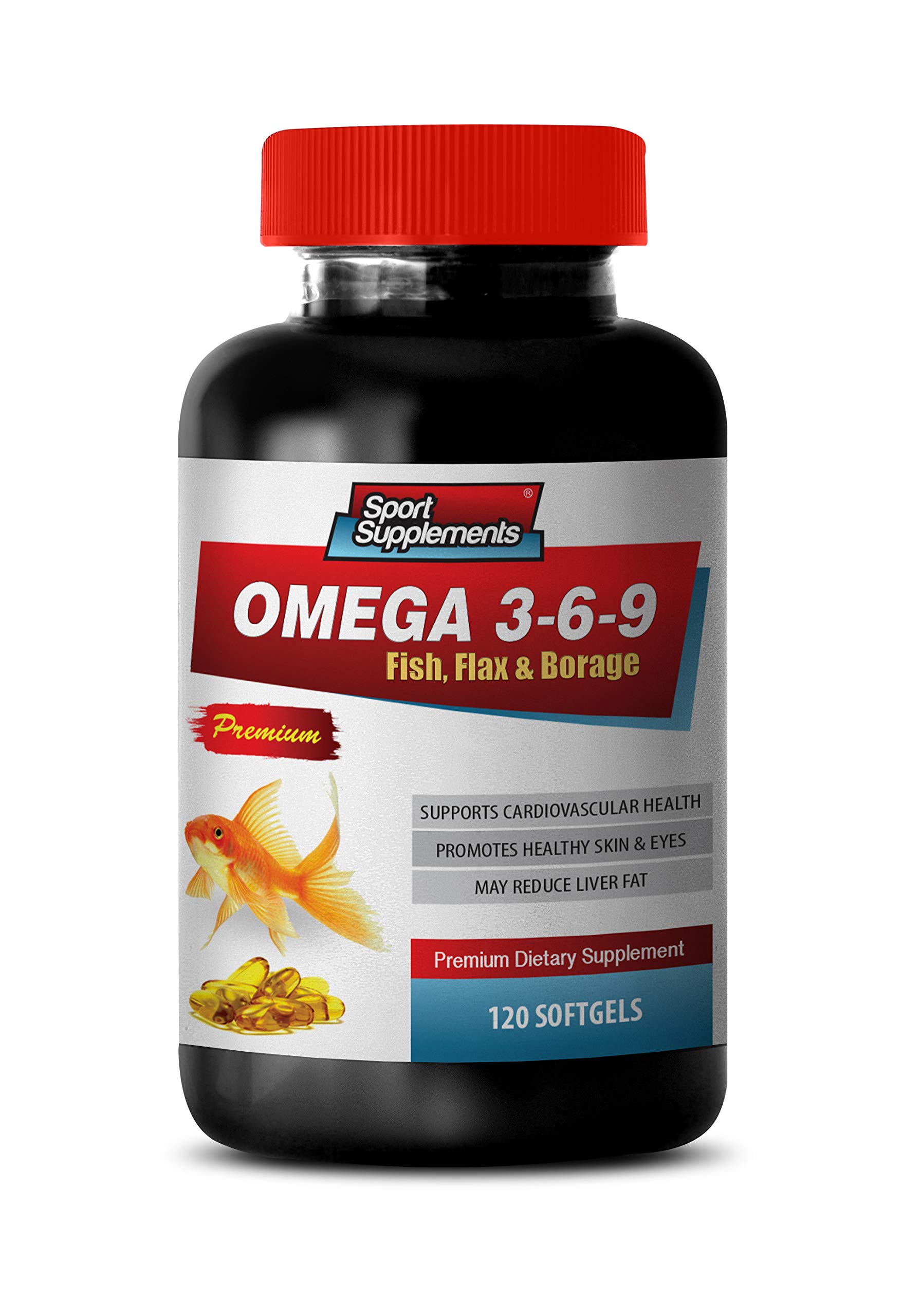 Heart Health Supplements Omega 3 6 9 Premium Dietary