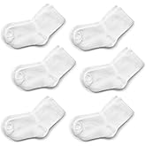 Silky Toes Infant Bamboo Socks Baby Boy Girl Gift Set- 6 Pairs