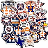 30 PCS of American Baseball Stickers for Water Bottle, Laptop, Bicycle, Computer, Motorcycle, Travel Case, Car Decal Decoration Sticker