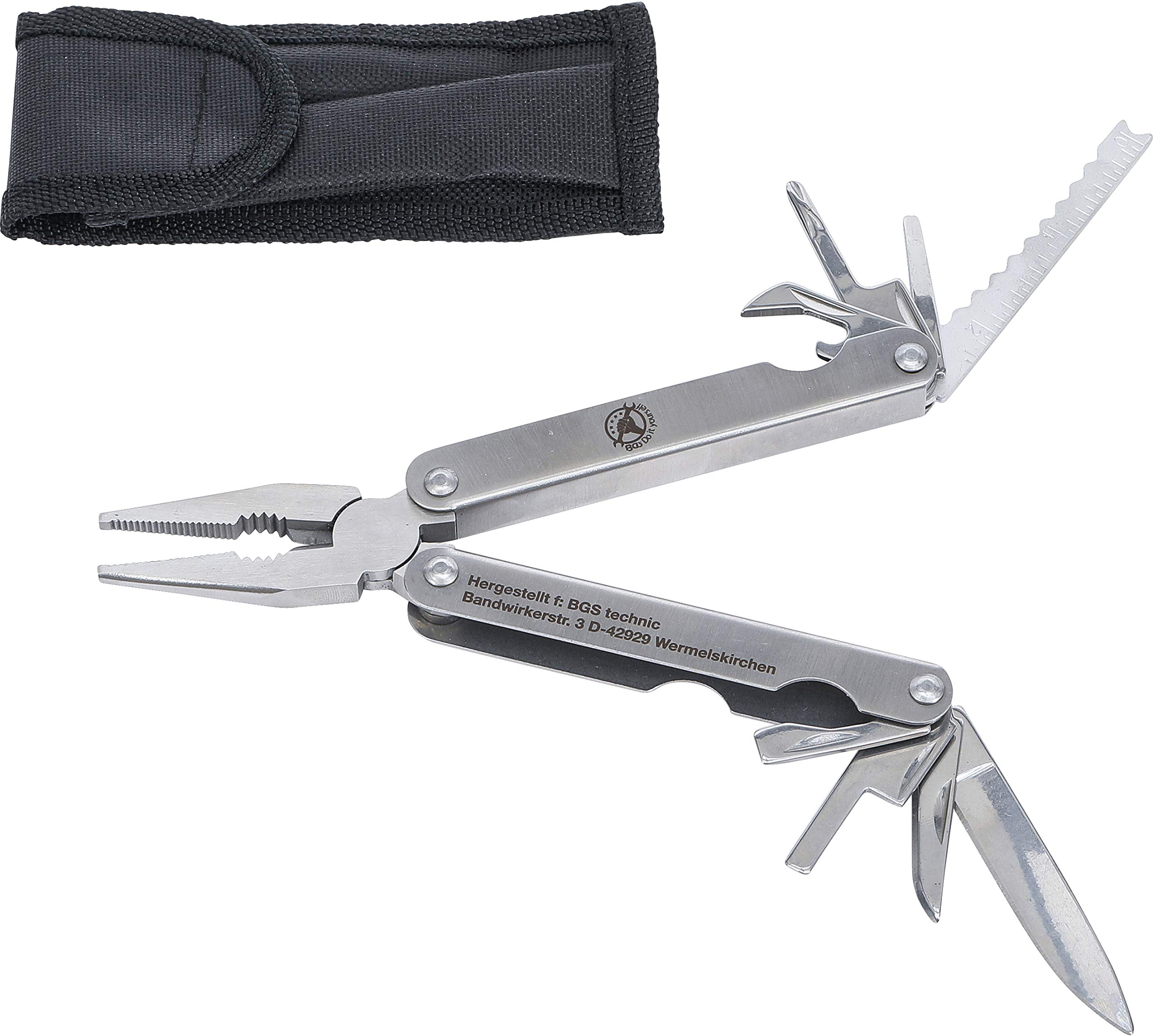BGS Diy 1477 | Multi-Purpose Tool with Pliers | 12 - IN - 1 | 160 mm — image 1