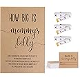 All Ewired Up How Big is Mommy's Belly? Kraft (54 Pieces) Fun, Easy Baby Shower Game, Gender Neutral Unisex