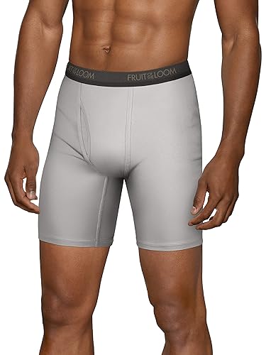 Fruit of the Loom mens Lightweight Micro-stretch Boxer Briefs