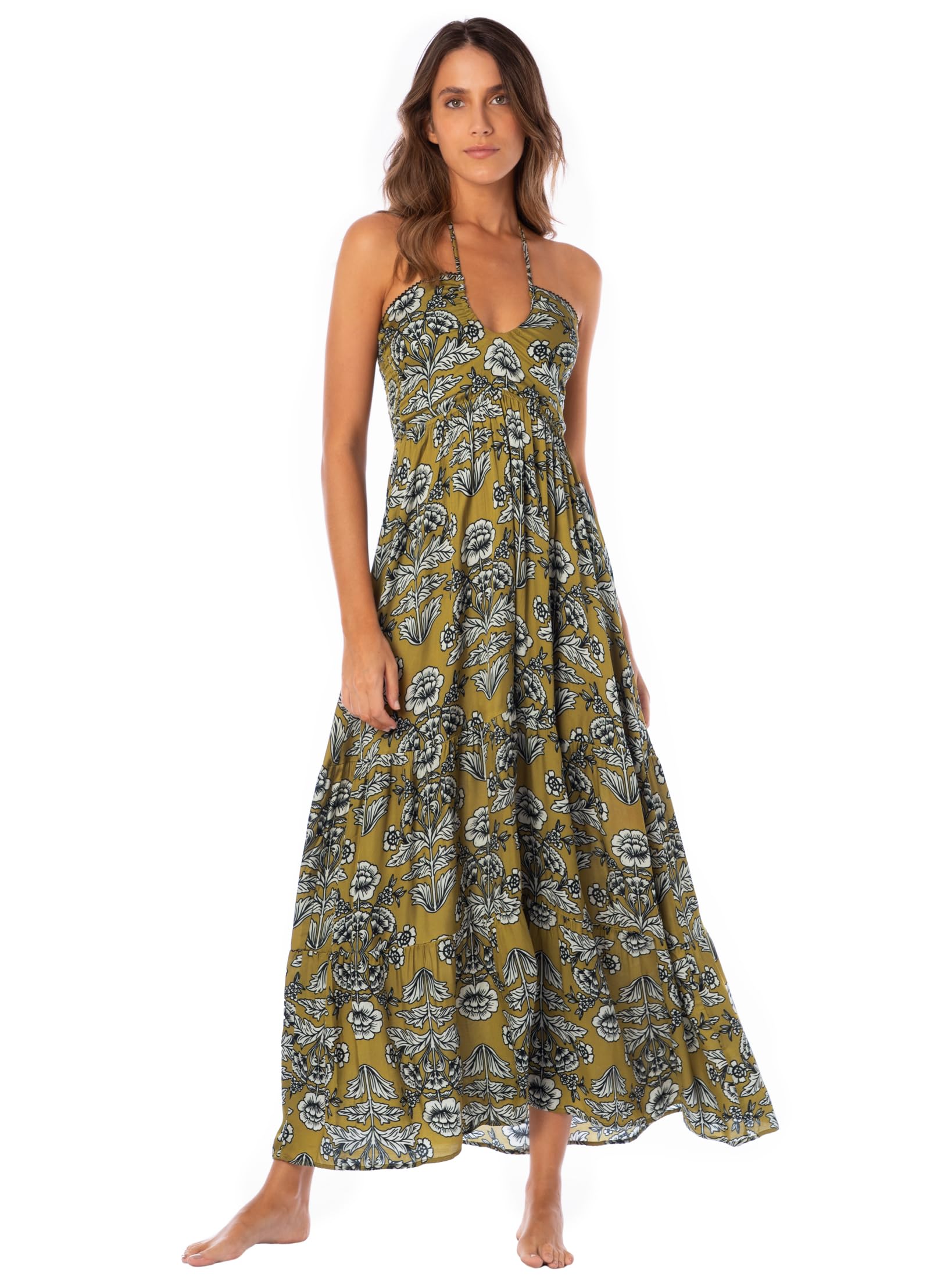 Photo 1 of Maaji Women's Long Dress, Green medium