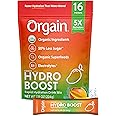 Orgain Organic Hydration Packets, Electrolytes Powder - Mango Hydro Boost with Superfoods, Vegan, Gluten-Free, No Soy Ingredi