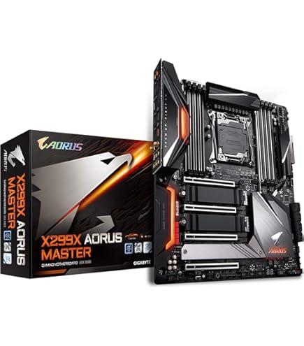 Amazon.com: GIGABYTE X299X AORUS Master (Intel/X299/E-ATX/12 Phase