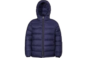 CECORC Hooded Puffer Jackets for Boys and Girls – Lightweight and Packable – Autumn and Winter Coat, Warm and Comfy