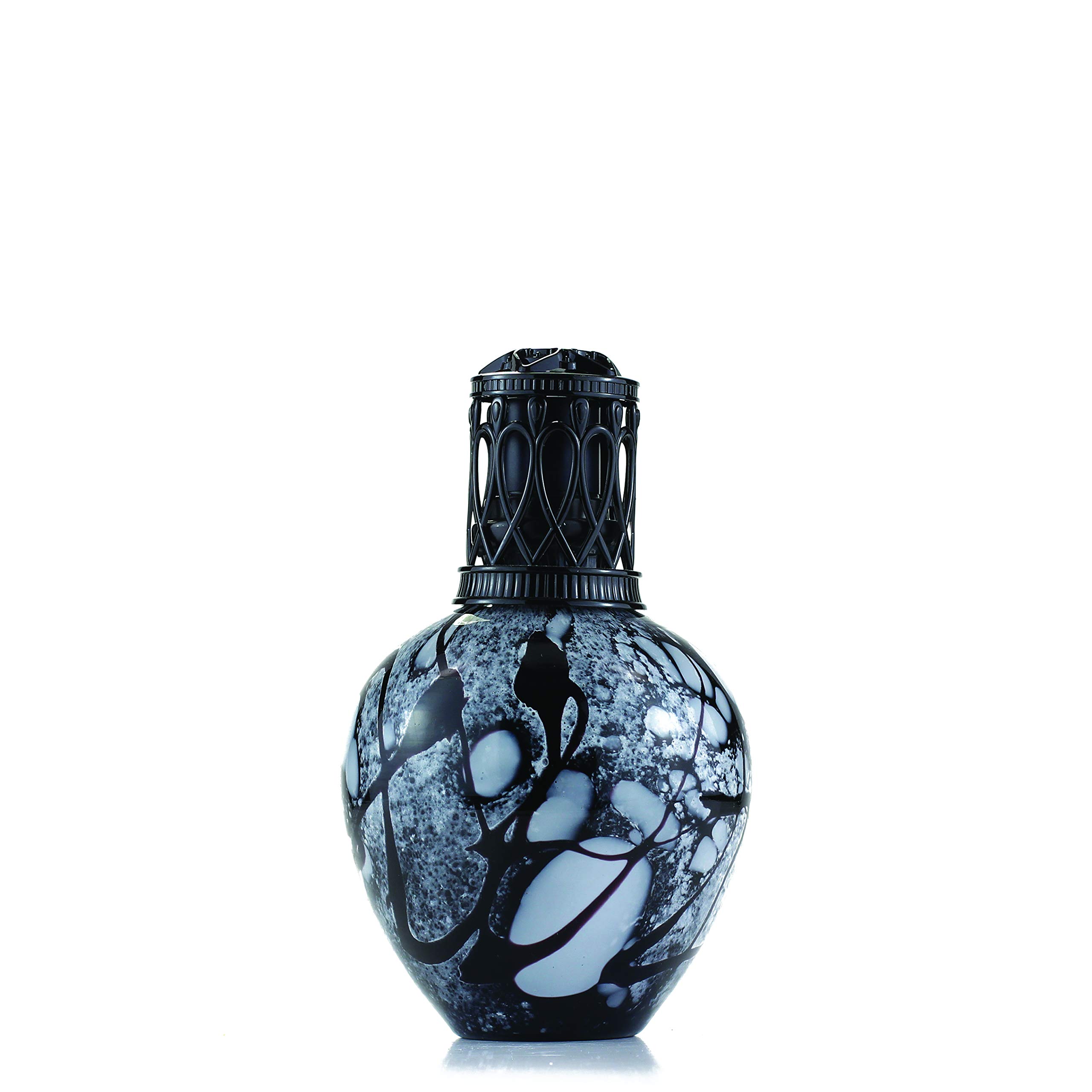 Glass Large Fragrance Lamp Ashleigh & Burwood Black Marble