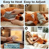 Mewaii Weighted Teddy Fox Plush Heated 2.3kg Cloud-Soft Texture view 6