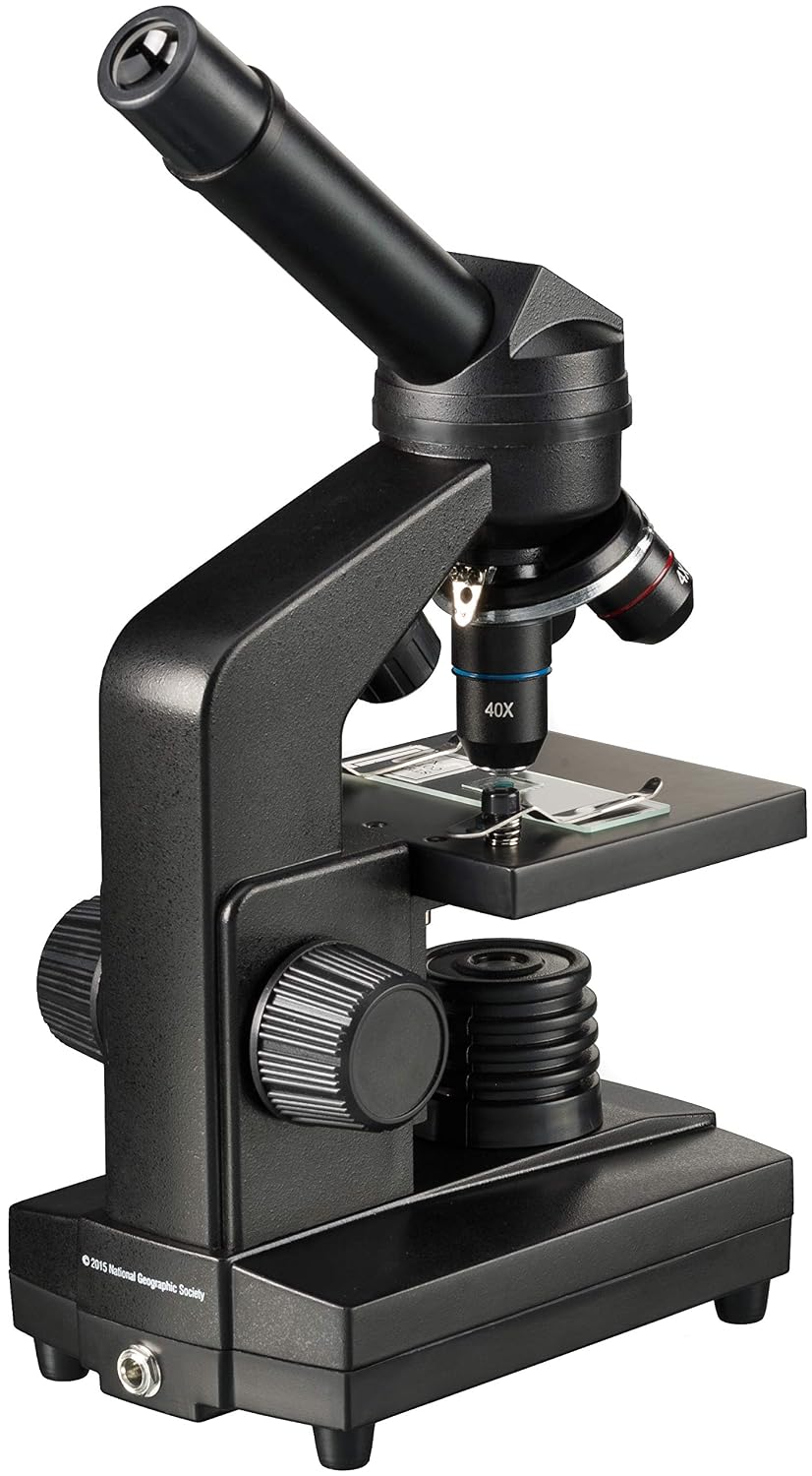 National Geographic Microscope 40-1280x with Smartphone Adapter, Black - Image 4