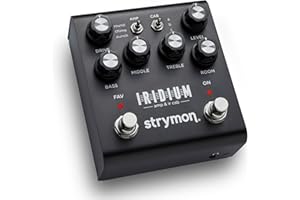 Strymon Iridium Amp and IR Cab Simulator Guitar Pedal for Electric and Acoustic Guitar, Synths and Keyboards​​
