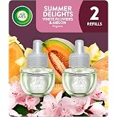 Air Wick Plug In Scented Oil Refill, Summer Delights, 2 ct | Infused with essential oils; plug in refill for home scenting: bedroom, bathroom, kitchens, living room, office &amp; hallways.
