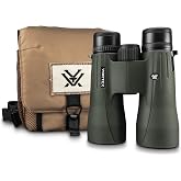 Vortex Viper HD Roof Prism Binoculars 10x50 | HD Optics, XR Lens Coatings, Tripod Adaptable, Locking Diopter, Included GlassPak - Unlimited, Unconditional Warranty