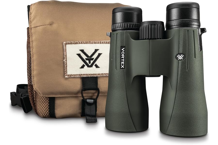 Vortex Viper HD Roof Prism Binoculars 12x50 | HD Optics, XR Lens Coatings, Tripod Adaptable, Locking Diopter, Included GlassPak - Unlimited, Unconditional Warranty