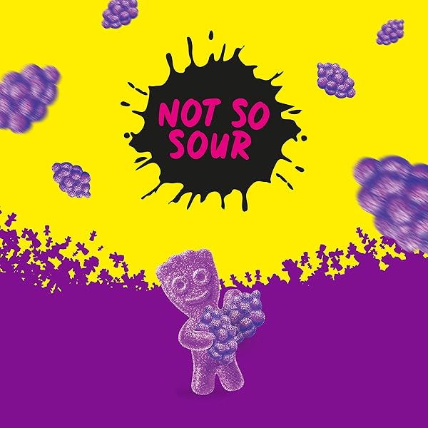 SOUR PATCH KIDS GRAPE SOFT & CHEWY CANDY, 8.02 OZ