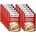 Vegan Plant-Based Hot Dogs - Loma Linda Linketts Meatless Sausages, High Protein Meat Alternative, Vegetarian & Non-GMO Frankfurters, 15 oz Cans (12 Pack)