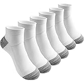 Esplus Athletic Crew Socks for Men Women, Cushioned Thick Soft, Running Workout Gym Comfort, 3 Pack