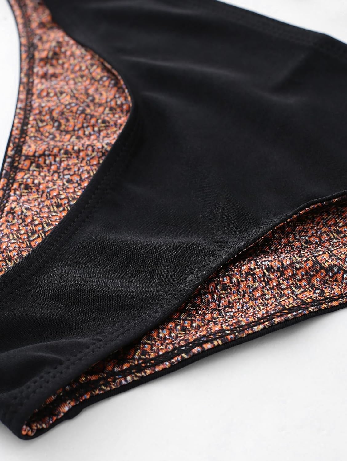 hannea sequin pineapple bandeau top bikini set