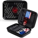 Winmau Armor G2 Darts Wallet Black Case Holds Two Fully Assembled Darts view 1