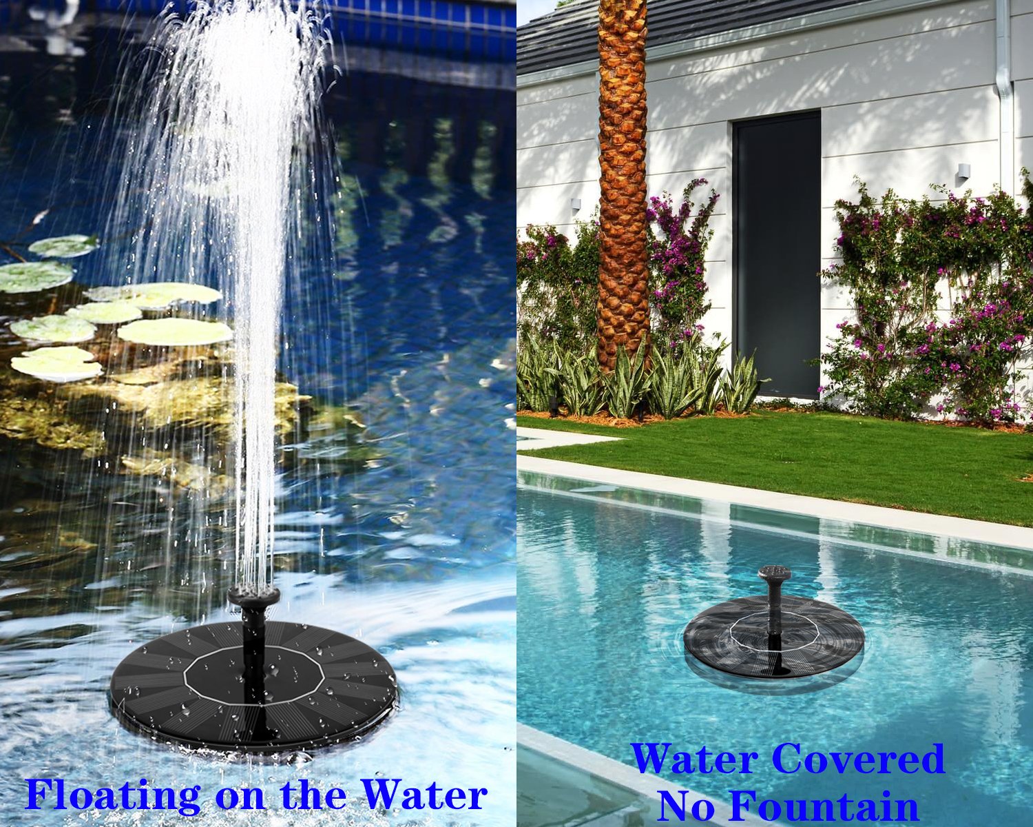 Pompa Acqua Sommergibile 1500 L/H - 25W Per Fontane, Acquari E Giardini Con 2 Ugelli - Foto 4