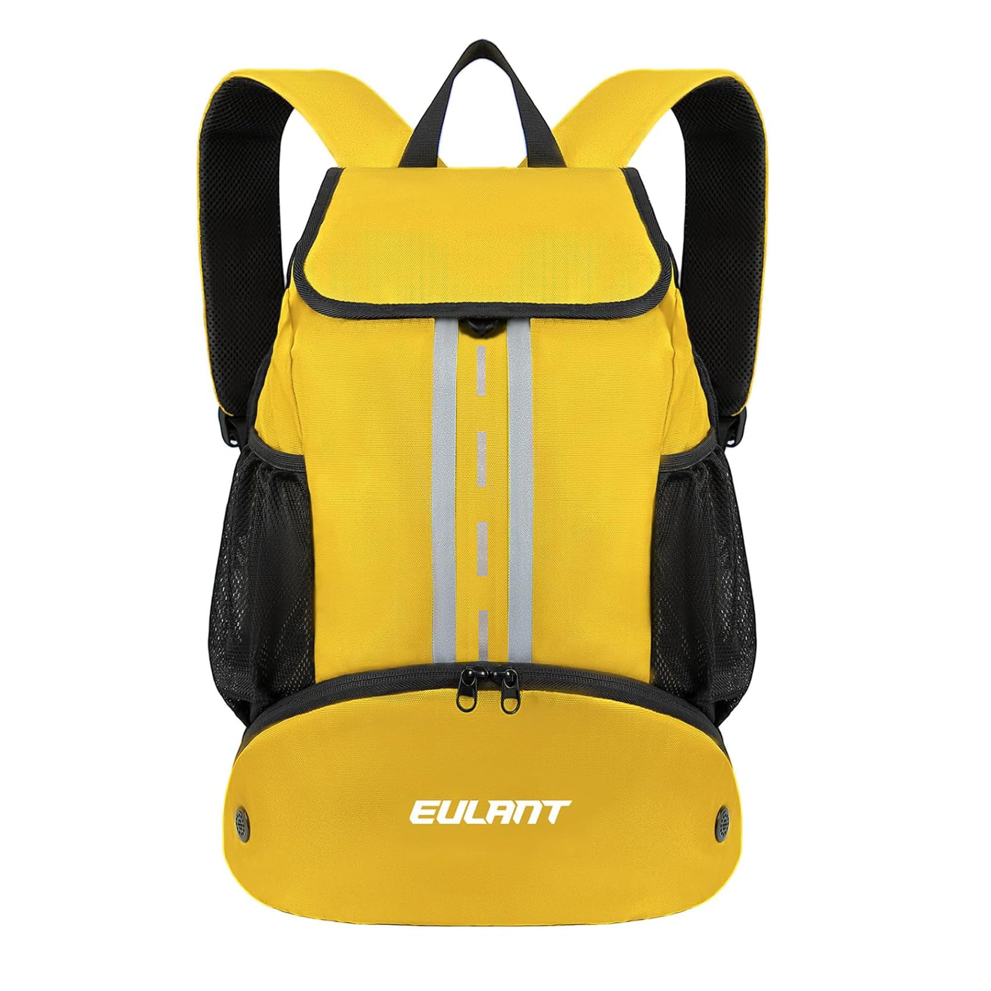 EULANT Football Backpacks with Shoe Compartment,Waterproof Sports Bags for Basketball Swimming Camping Training Beach,Multifunctional Backpack with Bottom Compartment