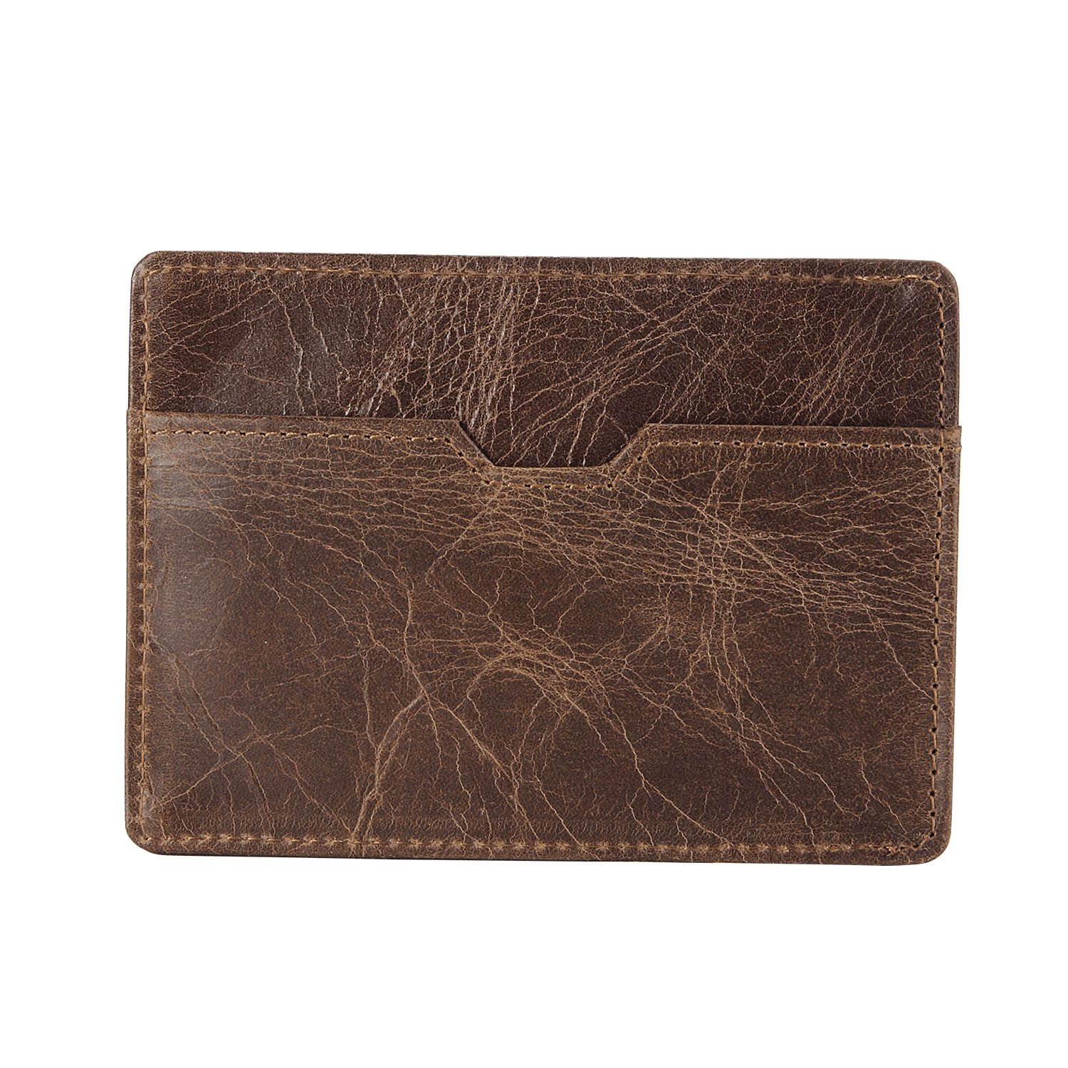 Slim Wallet RFID Front Pocket Wallet Minimalist Secure Thin Credit Card Holder