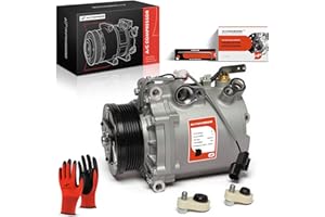 A-Premium Air Conditioner AC Compressor with Clutch Compatible with Mitsubishi Outlander 2007-2009, Lancer 2008-2011, 2.0L 3.