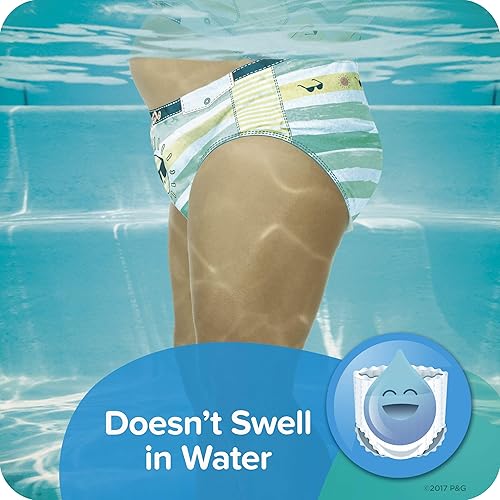 Swim Diapers Size (13-24 lb) Pampers Splashers Disposable Swim