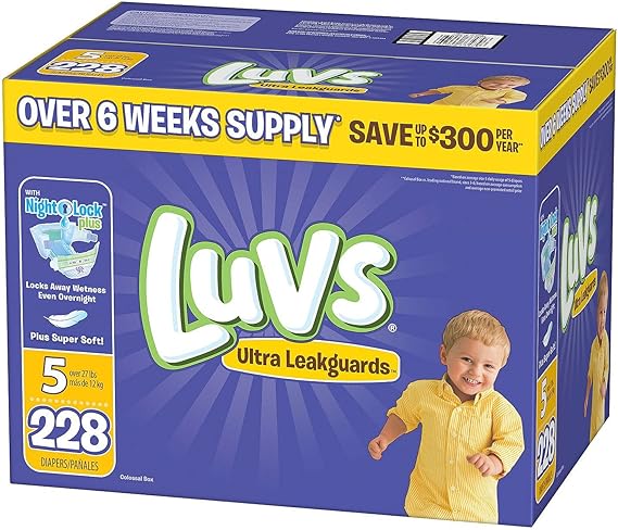 228 luvs diapers
