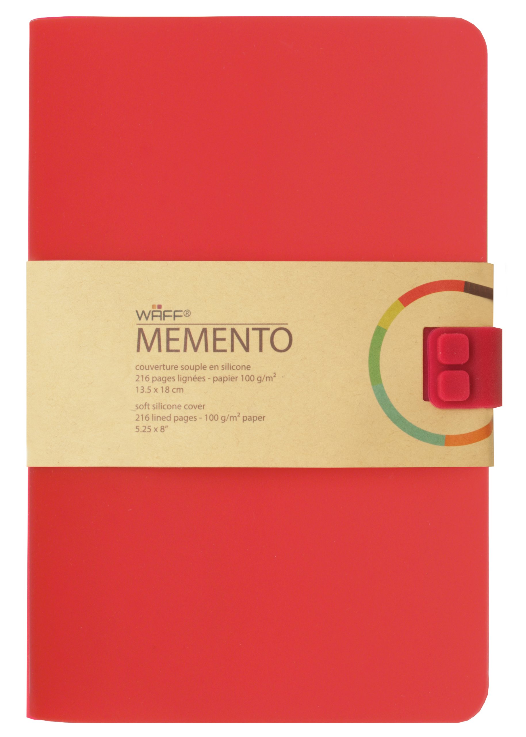 WAFF Memento Notebook – Creative L red — image 1