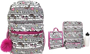 backpack lunch bag set