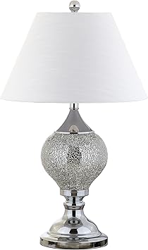 silver chrome table lamp