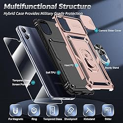 LeYi for Samsung Galaxy A05 Case, A05 Phone Case