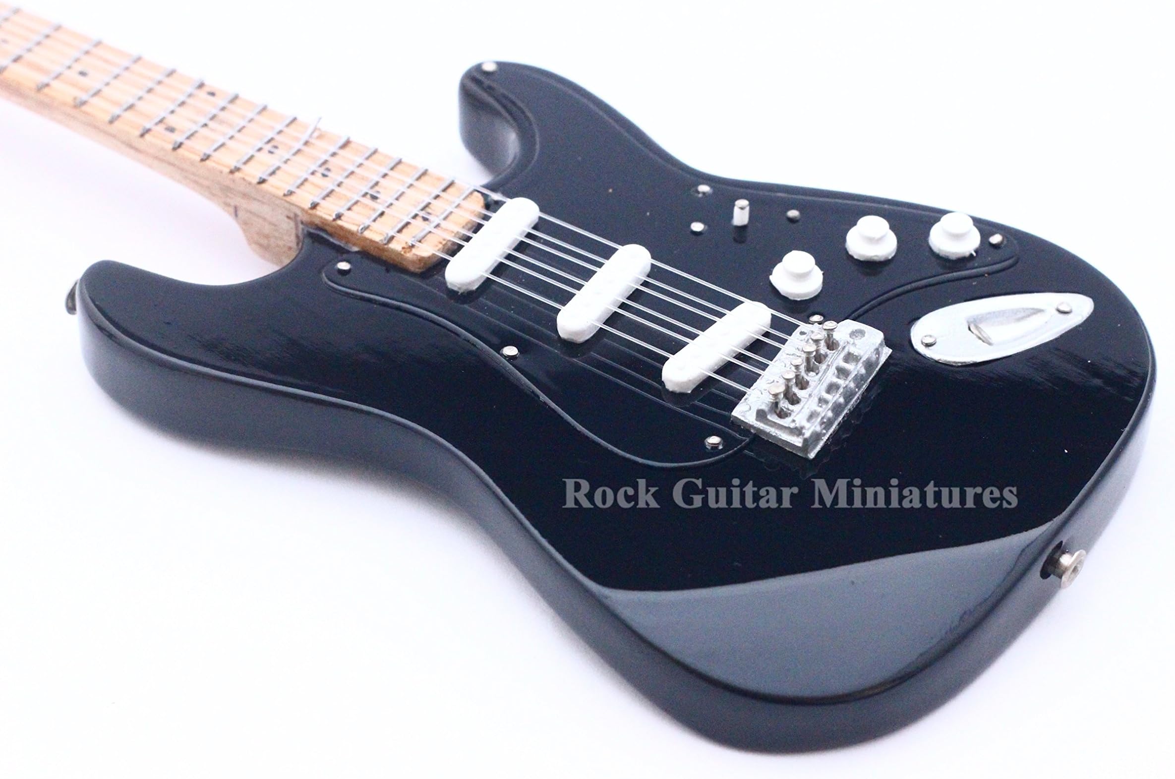 RGM76 Dave Gilmour Miniature Guitar Including leather guitar strap