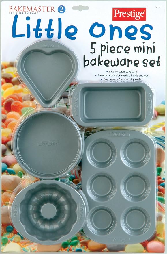 Prestige BakeMaster 2 NonStick Mini Bakeware Set, 5 Piece Amazon.co