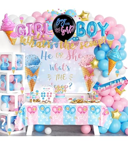 Décoration Nid Abeille Décoration Table Gender Reveal - 9 Pièces Nid D' Abeille Rose/bleu - Pour Baby Shower Ou Fête Naissance Révélation Genre Bébé