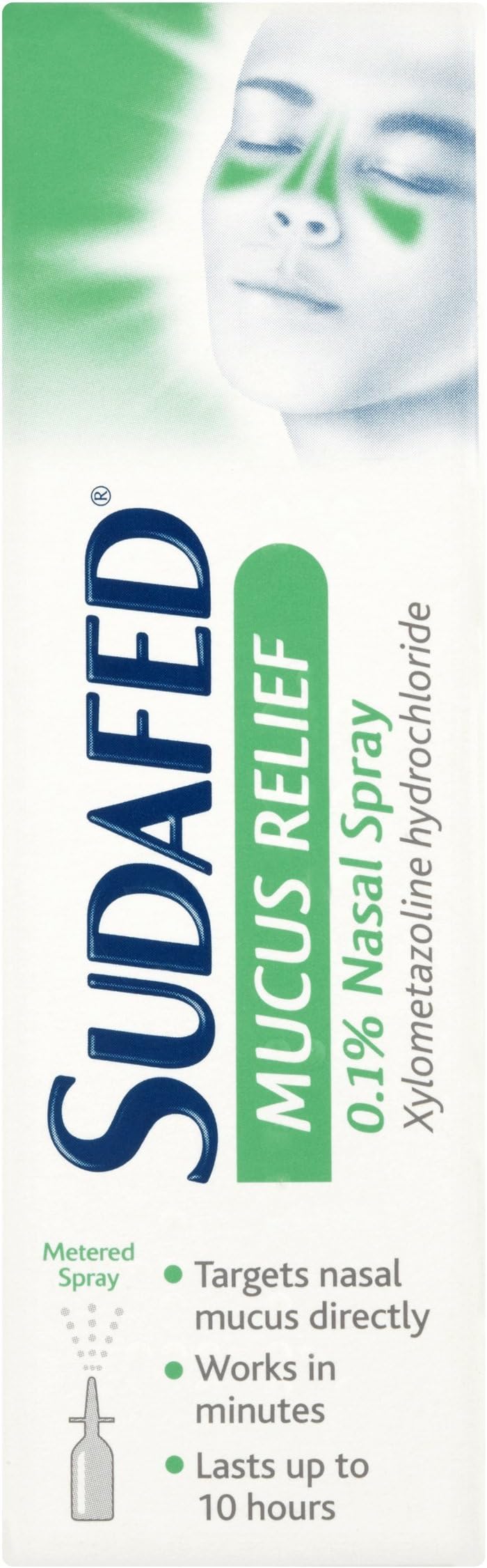 Sudafed Mucus Relief 0.1% Nasal Spray 15ml