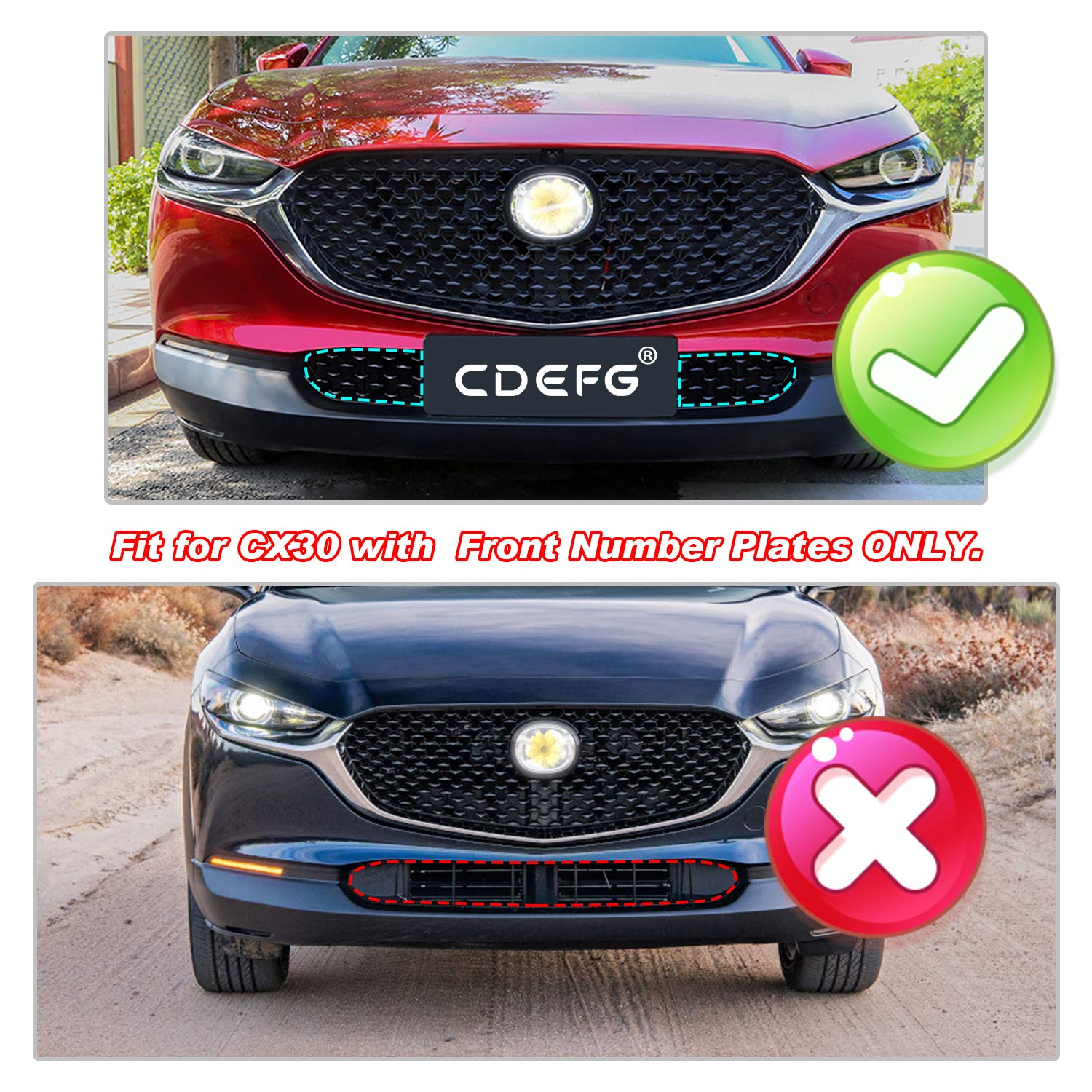 New Grille Fits 2010-2012 Mazda CX-7 EH4850710C MA1200189