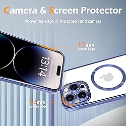 IAIYOXI Magnetic Clear Case for iPhone 13 Pro with