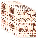 WNYT 1210 pcs 10 Sheets Letter Stickers,Vinyl Self